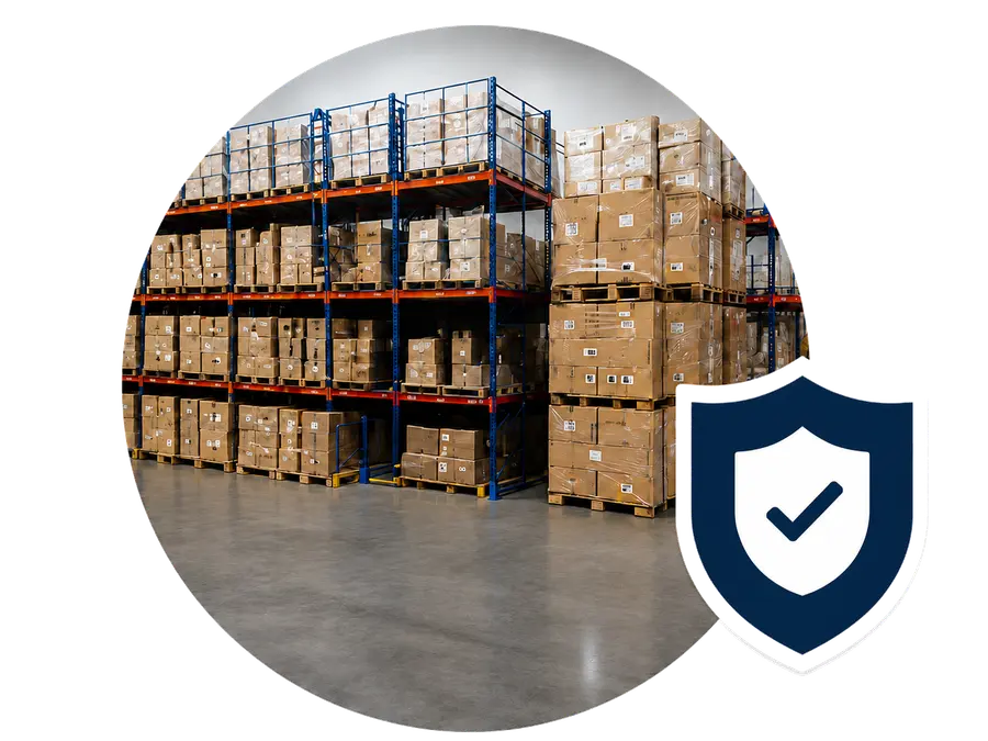 Warehouse inventory reserved for AmmoVault customers